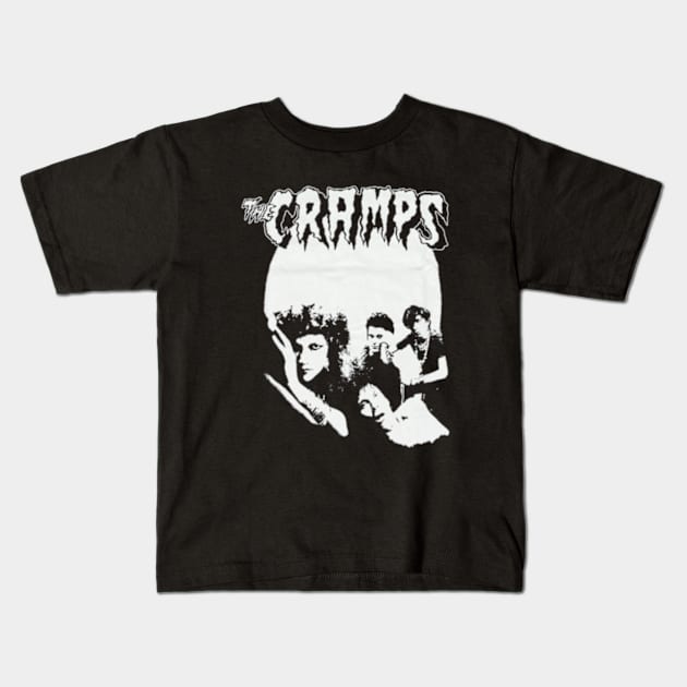 Insane A Cramps Kids T-Shirt by pertasaew